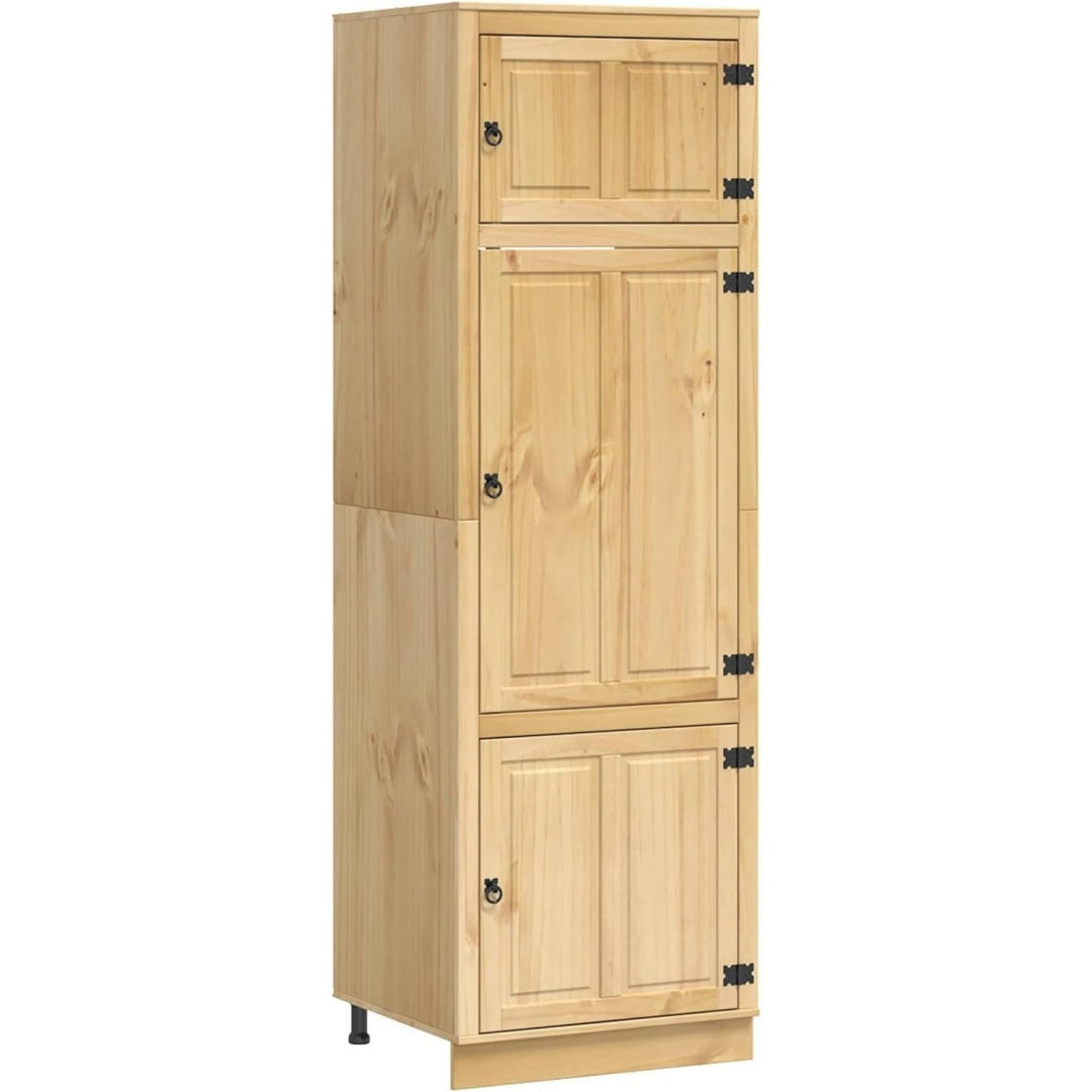 Armoire colonne marron, contemporain, solution de rangement moderne