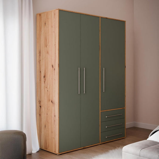 Elegante armoire avec une fixation murale invisible