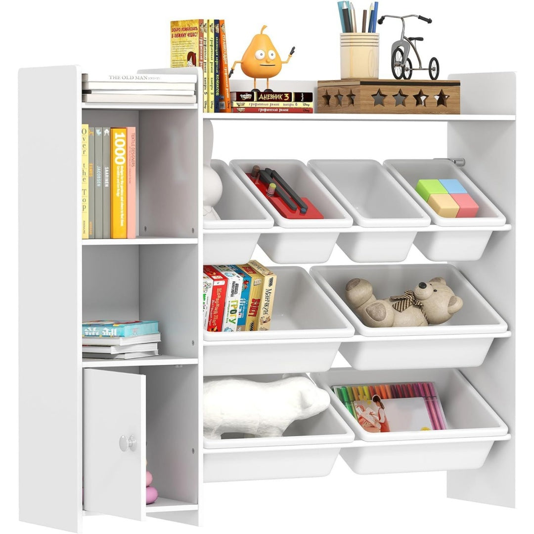 Meuble de rangement gris clair, chambre, solution de rangement moderne