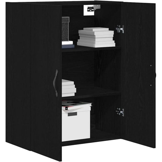 etagere finition noir en bois