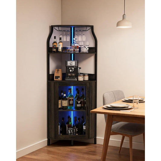 Facile a assembler cave a vin en panneau de particules beige
