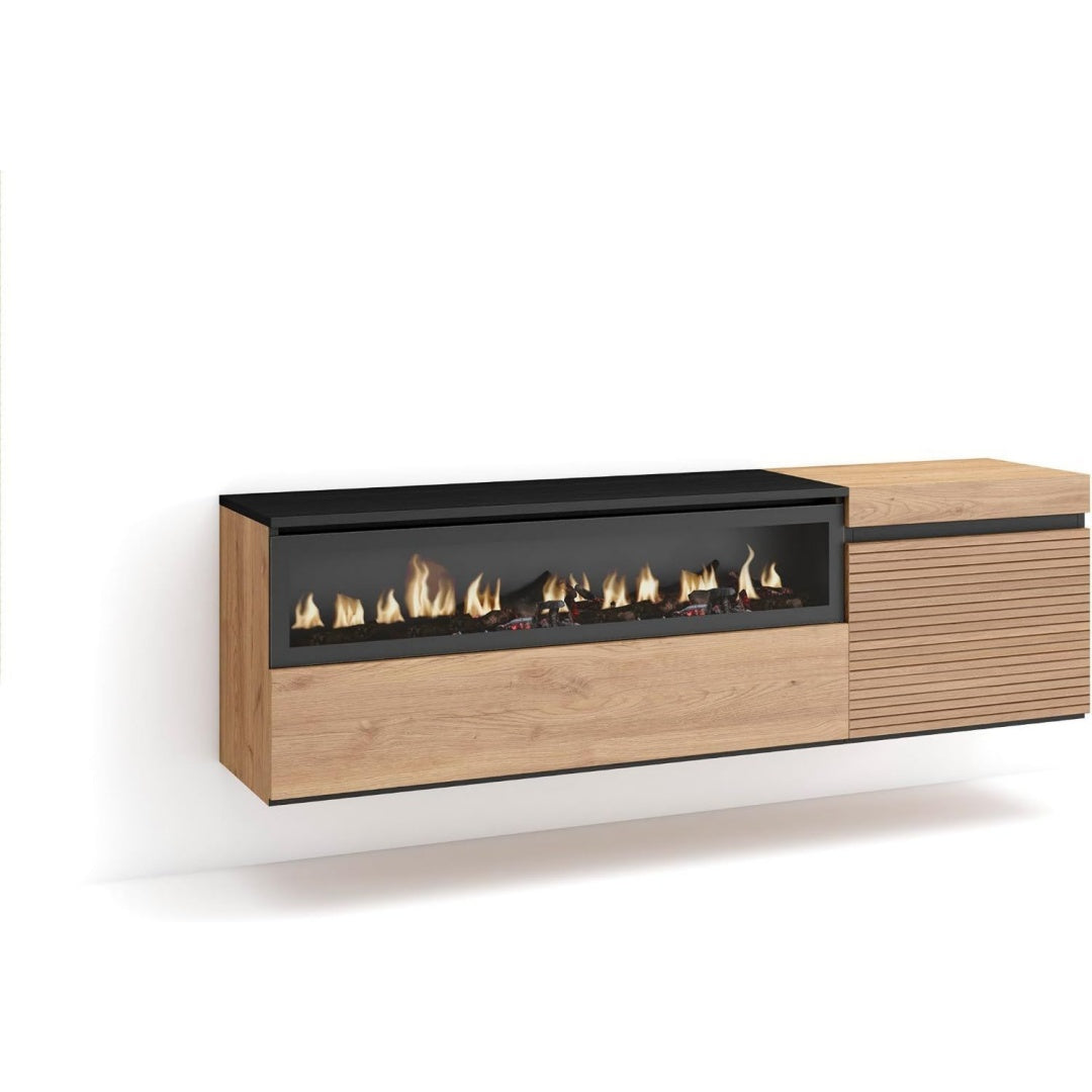 Tendance meuble TV marron 150 x 45 x 35 cm