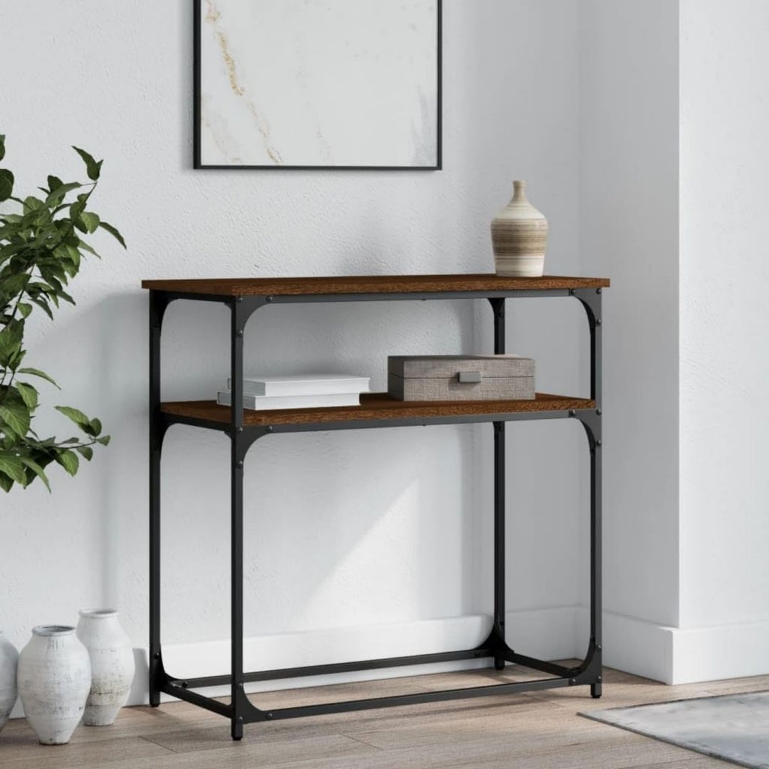 Grise console plastique 75 x 35.5 x 75 cm