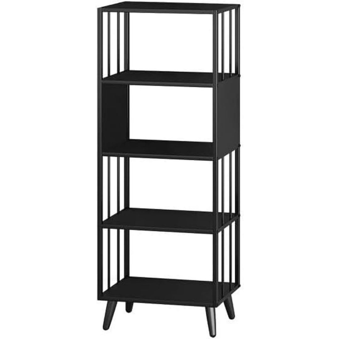 Bibliotheque fonctionnelle gris fonce