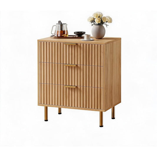 Moderne coffre a tiroirs marron