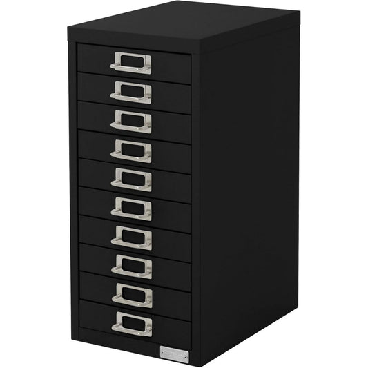 Armoire a dossiers noir acier 60 cm, rangement design moderne