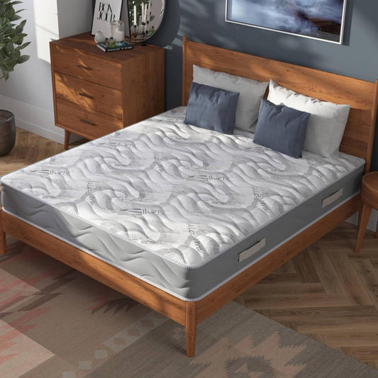 Matelas finition tissu Grise parfait dressing