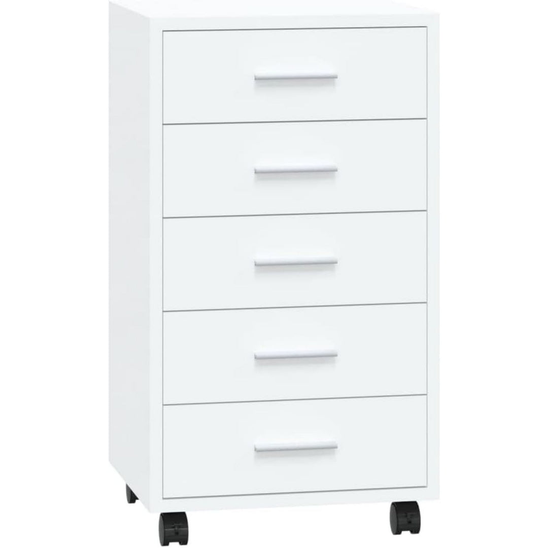 Contemporaine commode 63 cm de haut gris clair